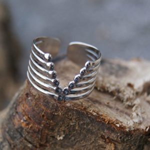ANILLO NIALA PLATEADO