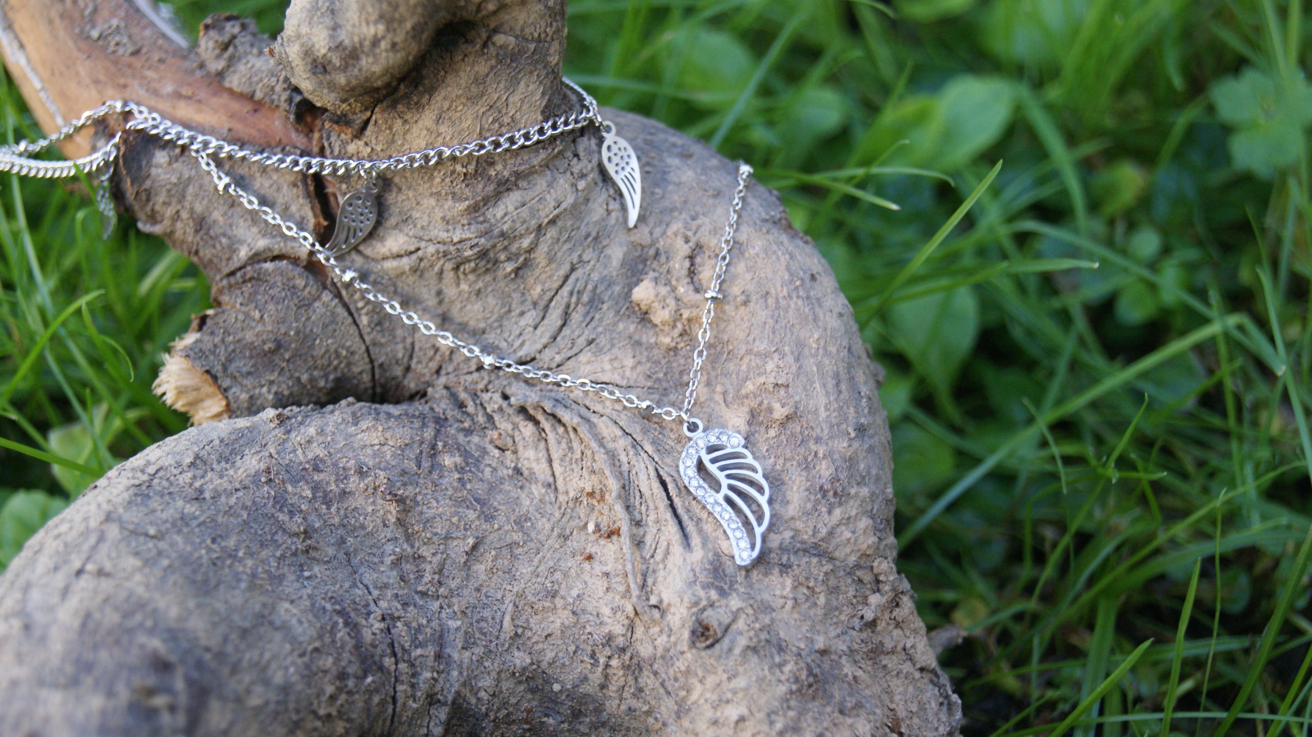 COLLAR FALLIN´ PLATEADO