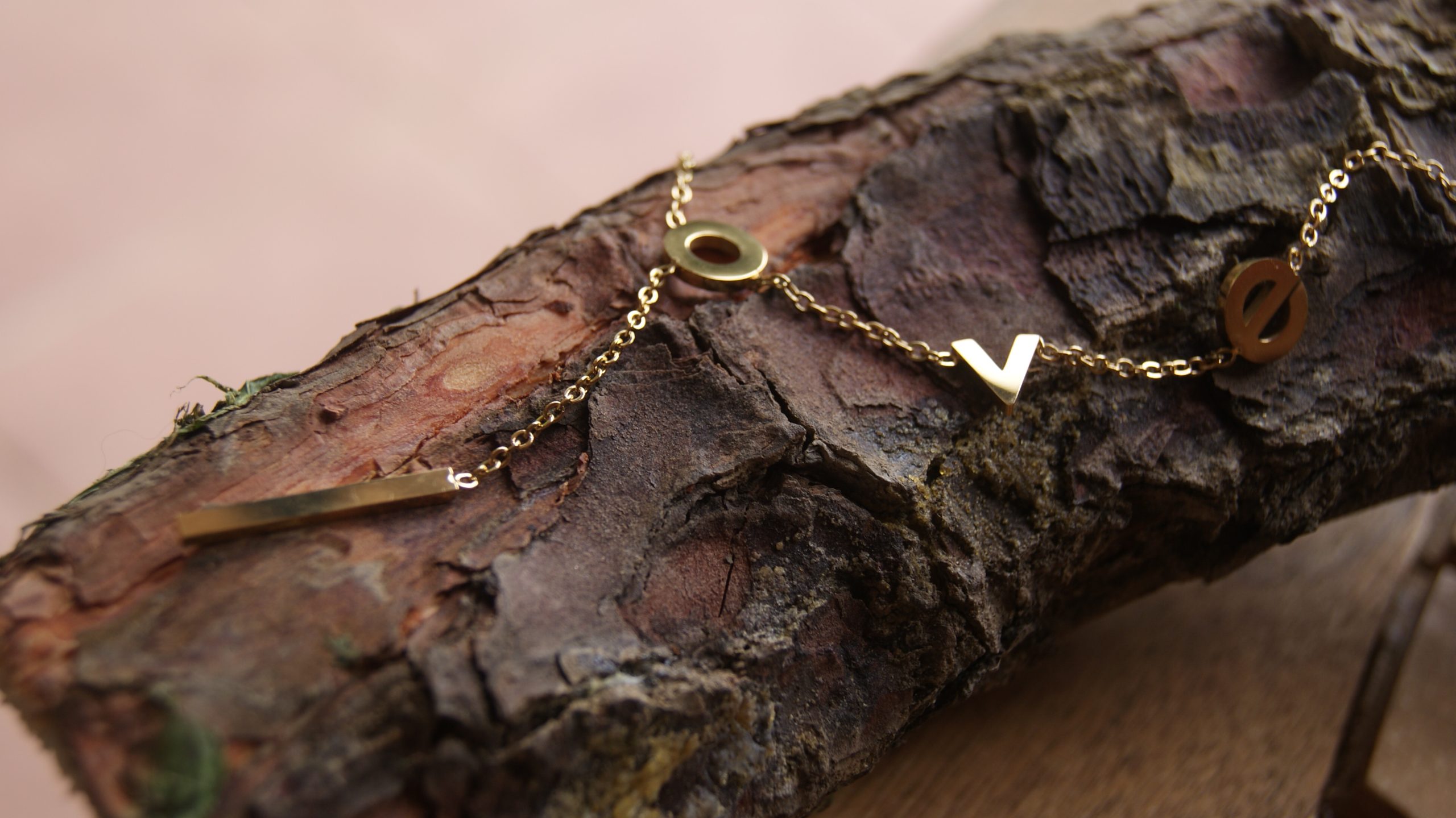 COLLAR LOVE DORADO - Imagen 4