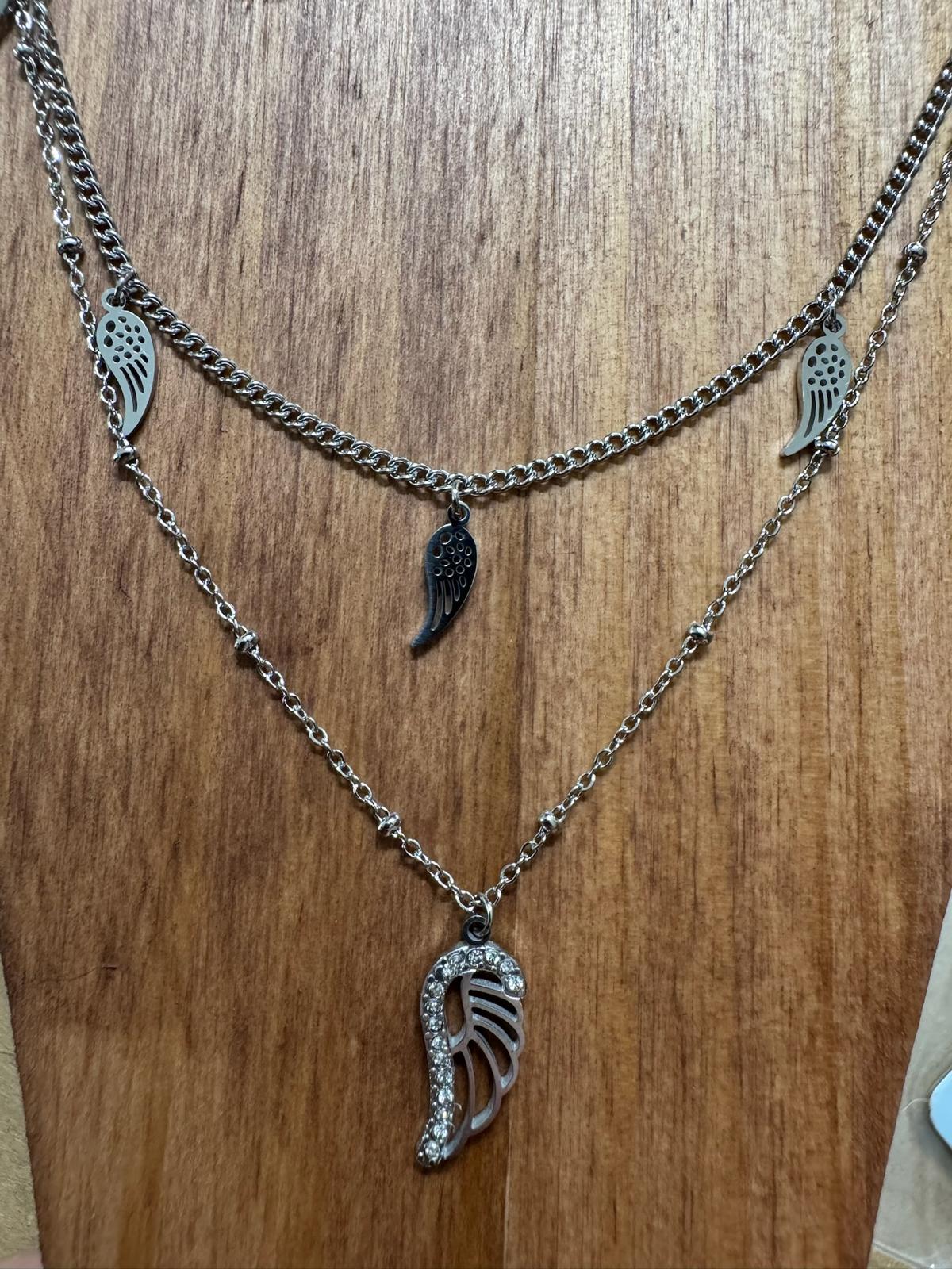 COLLAR FALLIN´ PLATEADO - Imagen 2