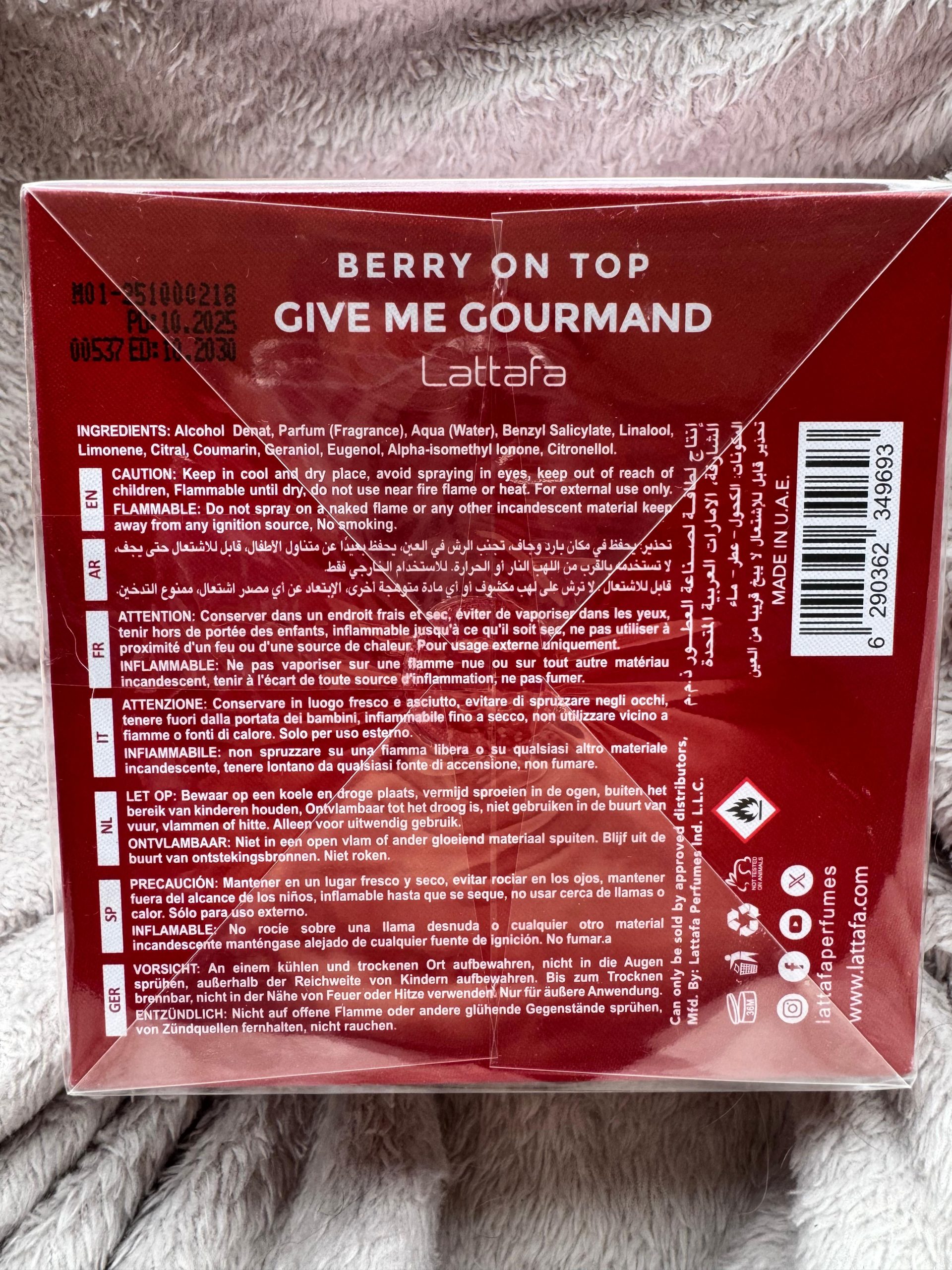 BERRY ON TOP - LATTAFA - Imagen 3